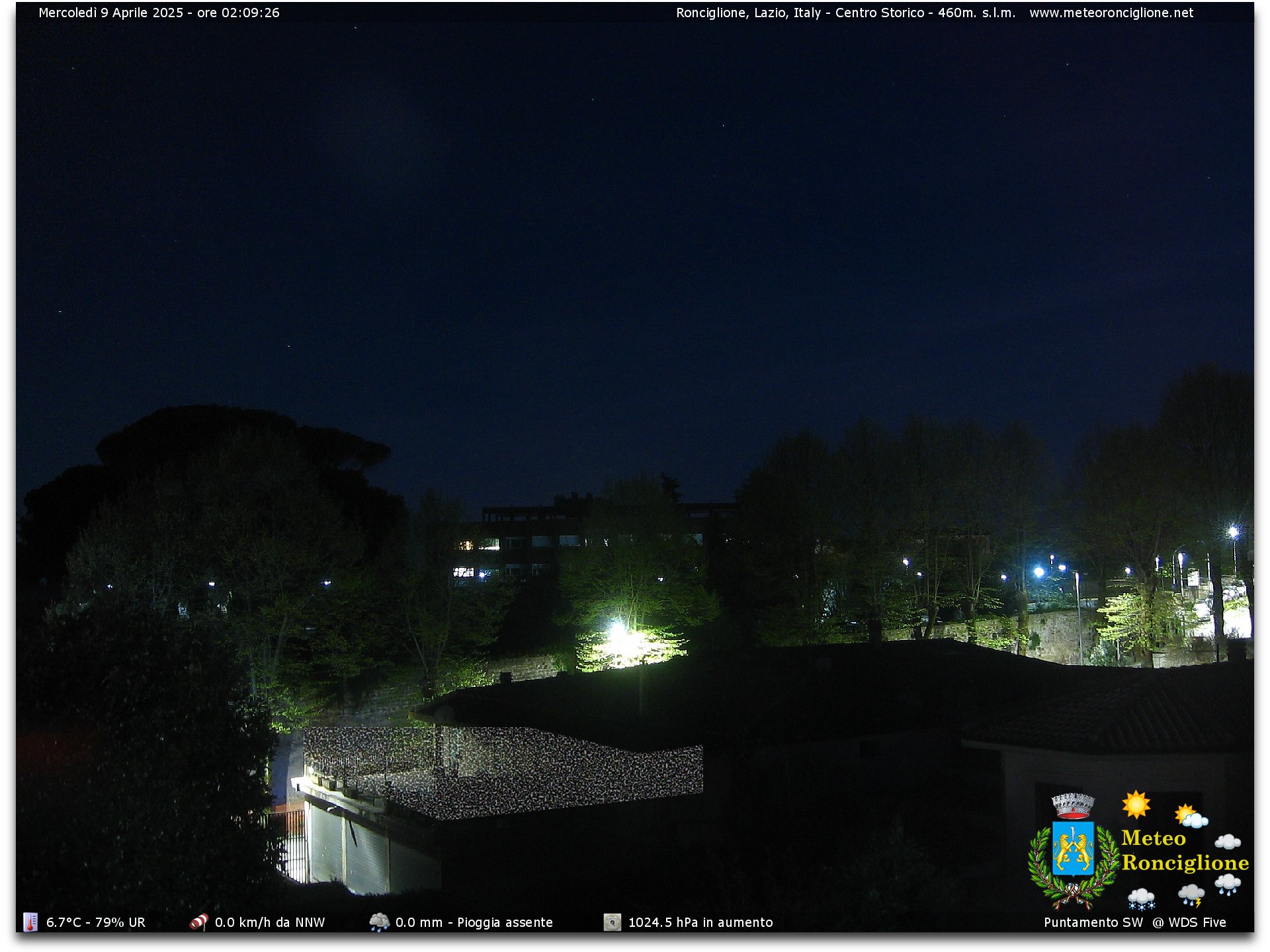immagine della webcam nei dintorni di Capodimonte: webcam Ronciglione